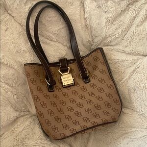 Dooney & Bourke Brown Vintage Bucket Tote